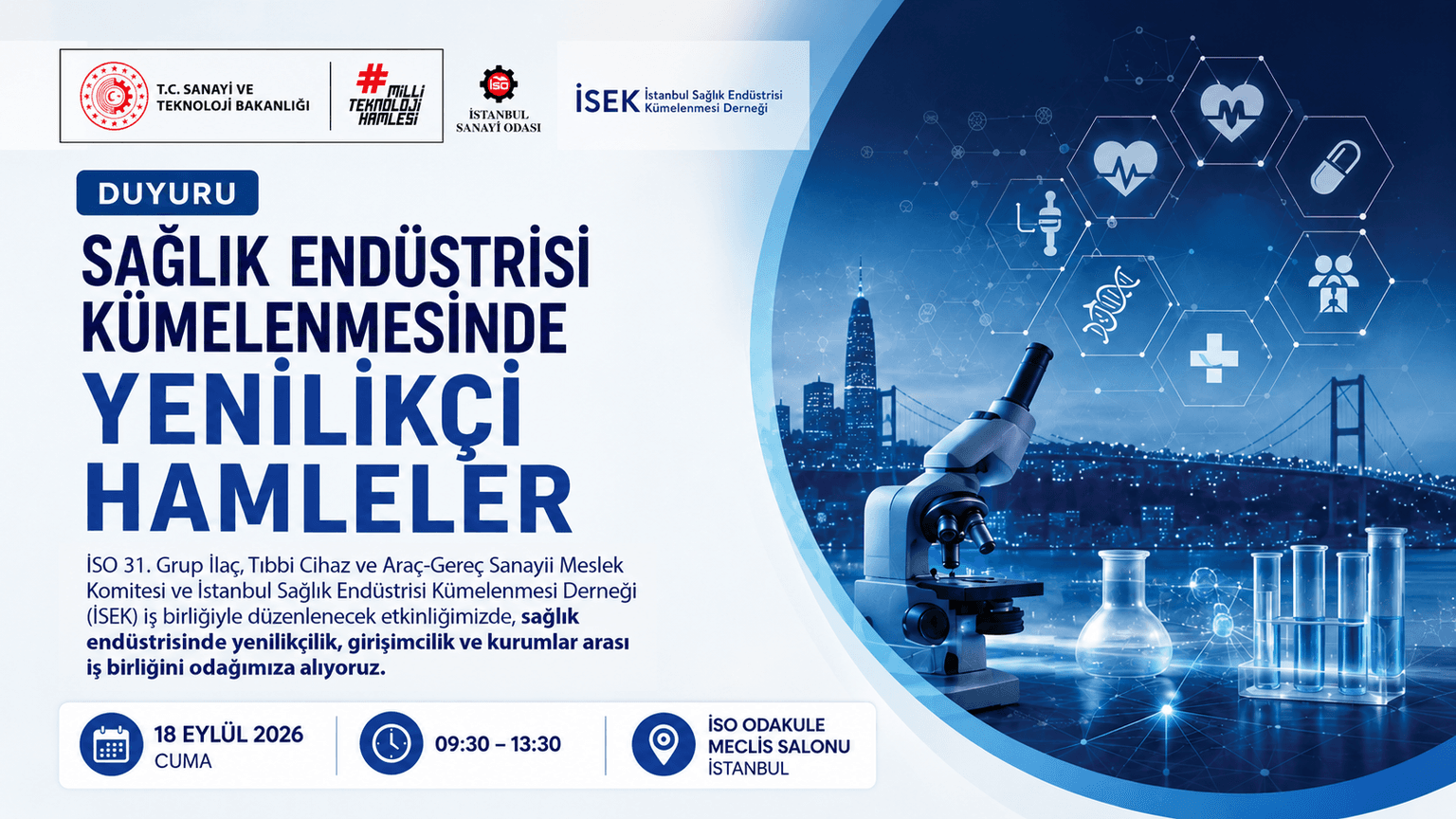 Sağlık Endüstrisi Kümelenmesinde Yenilikçi Hamleler