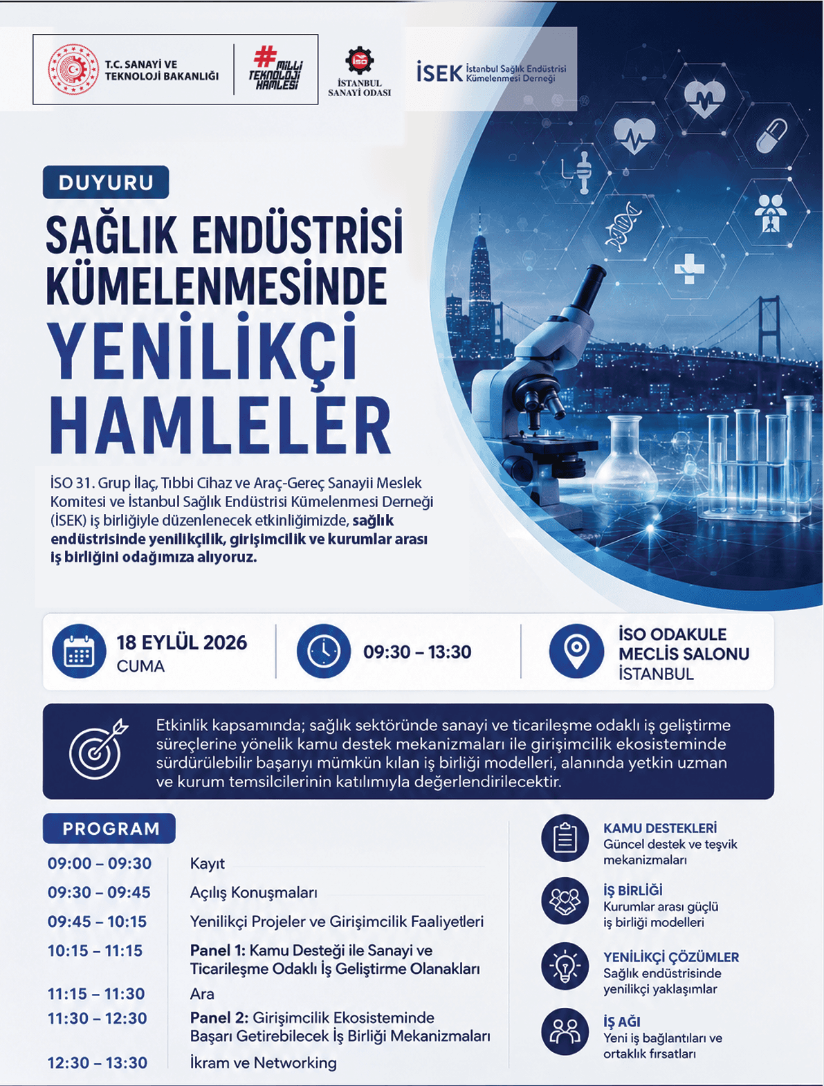 Sağlık Endüstrisi Kümelenmesinde Yenilikçi Hamleler